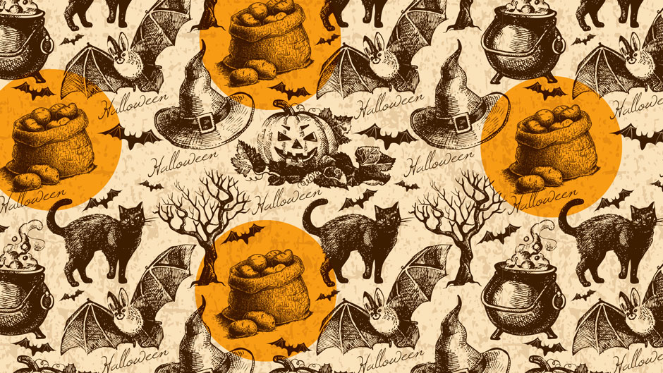 History of Halloween illustration