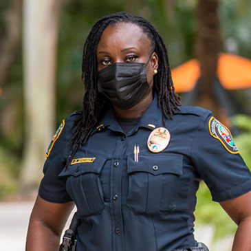 UMPD Lt. Octavia Bridges. Photo: TJ Lievonen/University of Miami