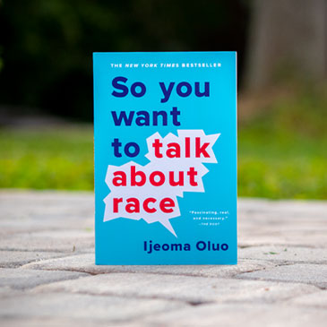 Image of the book "So you want to talk about race"