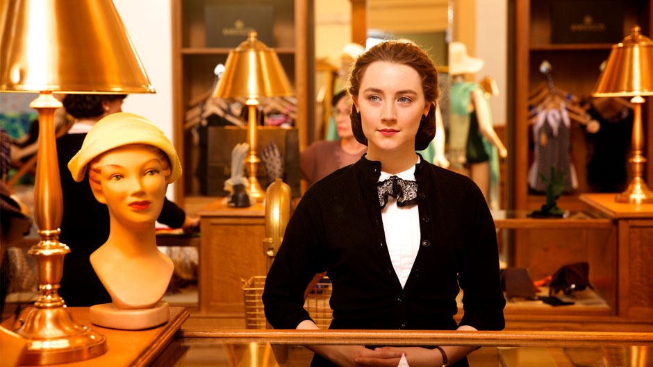 Saoirse Ronan as Eilis Lacey in BROOKLYN. Photo by Kerry Brown. Courtesy of Mongrel Media.
