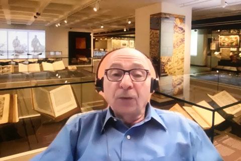 Arthur Dunkelman, curator of the Kislak Collection at the University of Miami Libraries