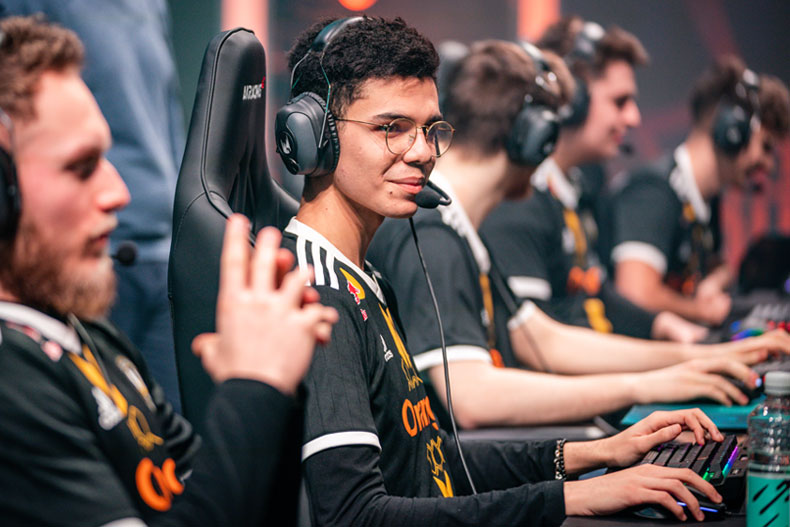 A gamer competes in an esports tournament. Photo: Riot Games/League of Legends