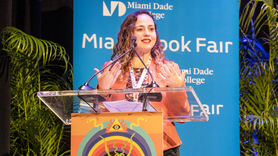 Frances Davis at Miami Book Fair