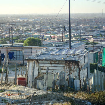 The study was conducted in public health clinics in Khayelitsha, one of the poorest townships just outside Cape Town, South Africa. Photos courtesy of Steven Safren
