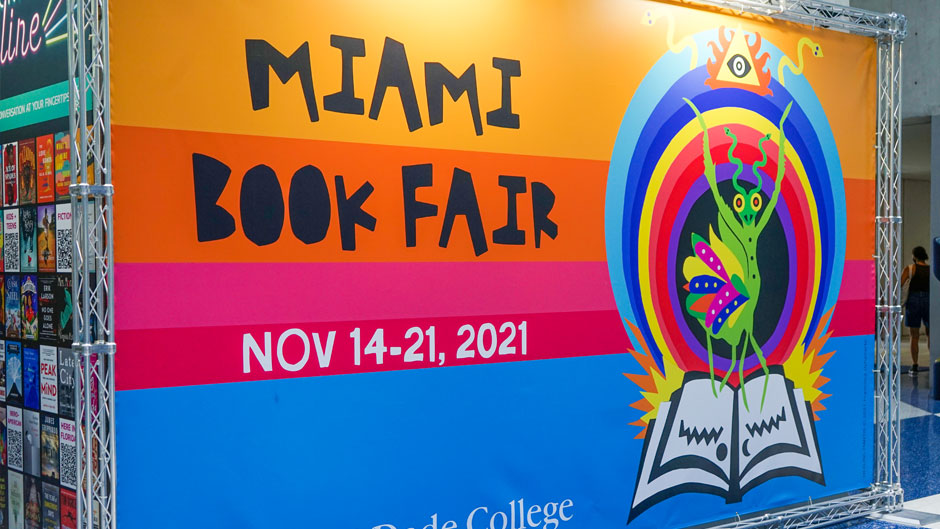 Sights and sounds from the Miami Book Fair