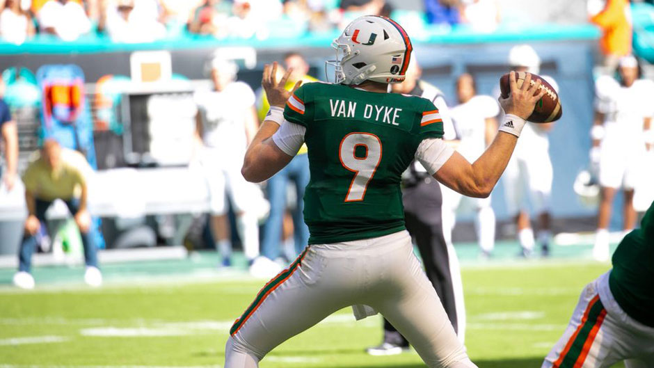 Tyler Van Dyke quarterback