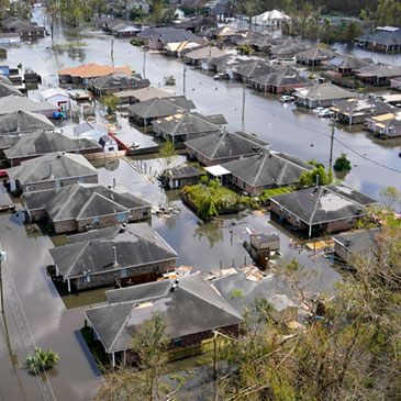 Homes are flooded in the aftermath of Hurricane Ida in LaPlace, La., Tuesday, Aug. 31, 2021. (AP Photo/Gerald Herbert)