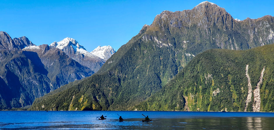 Fiordland in New Zealand