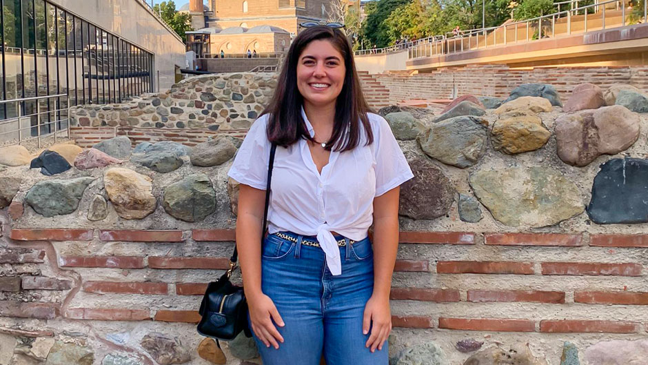 Julia Lynch was awarded a U.S. Fulbright Student Program extension to spend a second year in Bulgaria.