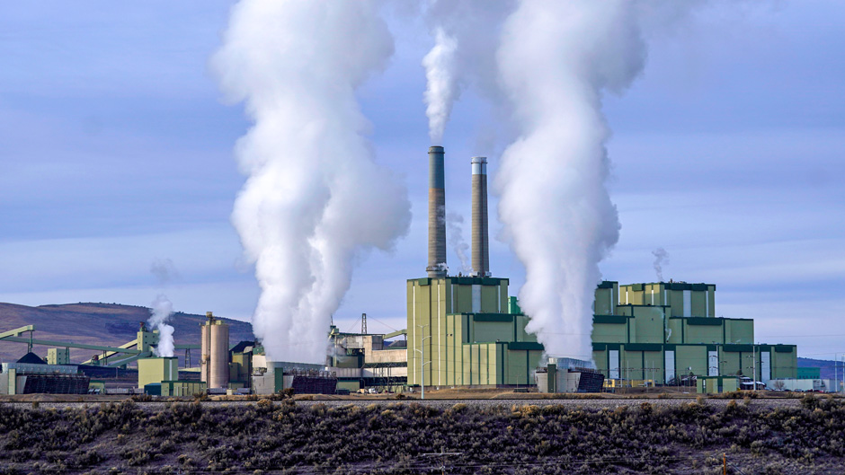 Steam billows from a coal-fired power plant Nov. 18, 2021, in Craig, Colo. The Supreme Court on Thursday, June 30, 2022, limited how the nation’s main anti-air pollution law can be used to reduce carbon dioxide emissions from power plants. By a 6-3 vote, with conservatives in the majority, the court said that the Clean Air Act does not give the Environmental Protection Agency broad authority to regulate greenhouse gas emissions from power plants that contribute to global warming. (AP Photo/Rick Bowmer, File)