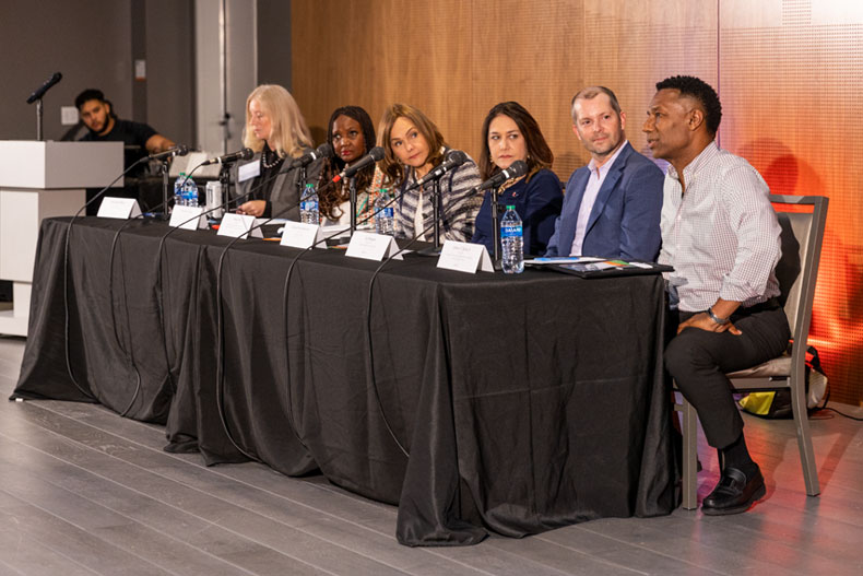 Distinguished University of Miami alumni shared perspectives on civil discourse, the credibility of the media, trust in institutions, and other matters during a spirited discussion hosted by the School of Communication.