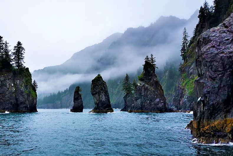 Kenai Fjords National Park in Alaska. Photo: Daniel Suman/Rosenstiel School of Marine, Atmospheric, and Earth Science