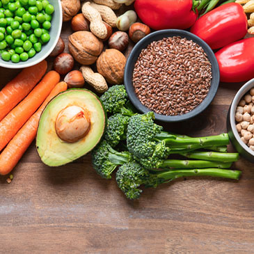 Healthy food stock image