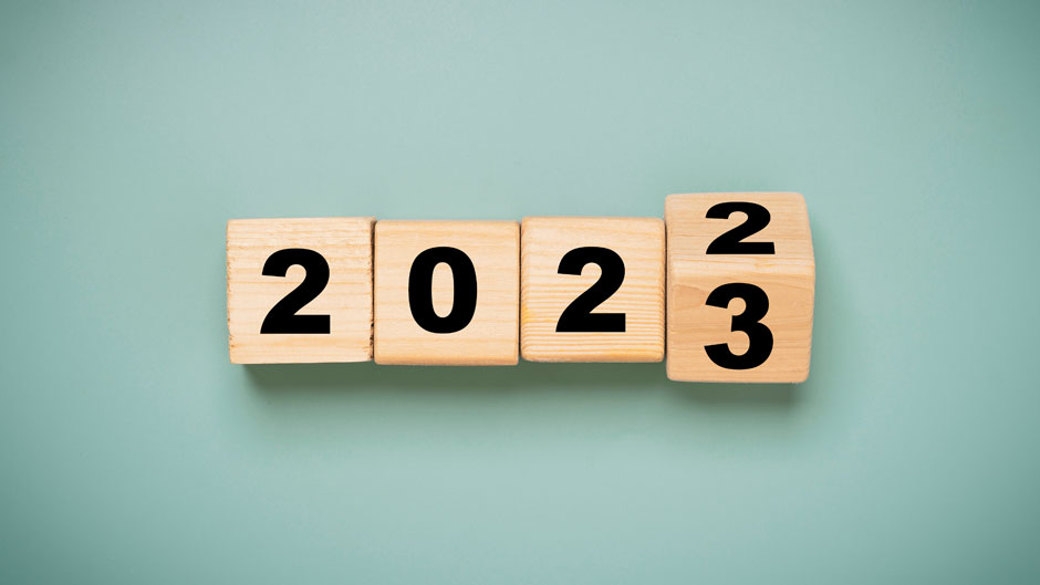 New year graphic 2022 to 2023