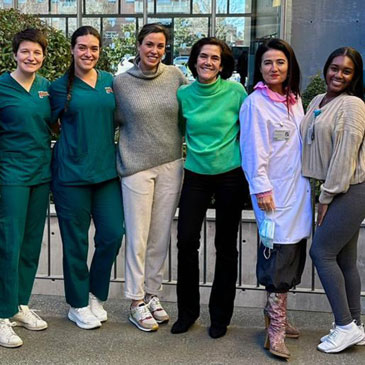 School of Nursing and Health Studies students in Spain