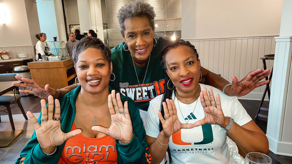 Trio of Canes at Final Four