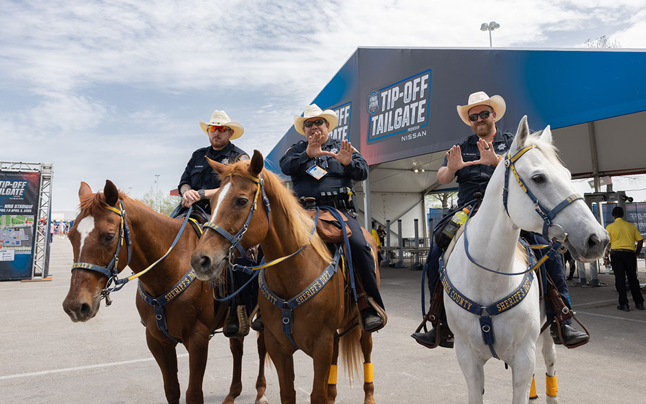 Harris County mounted police