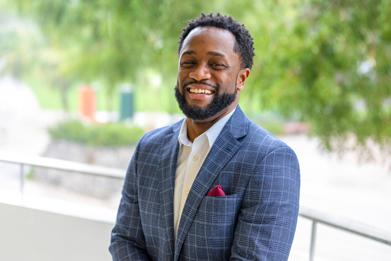Christopher Clarke, director of Multicultural Student Affairs 