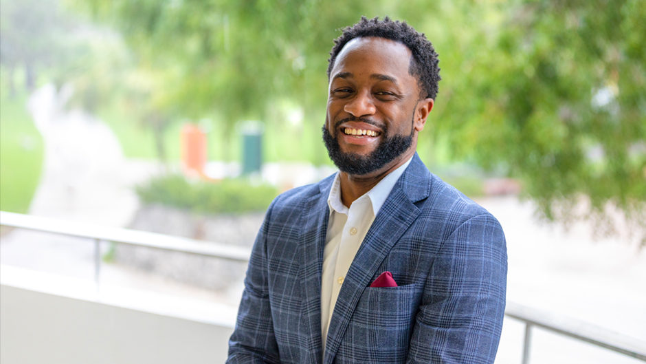 Christopher Clarke, director of Multicultural Student Affairs
