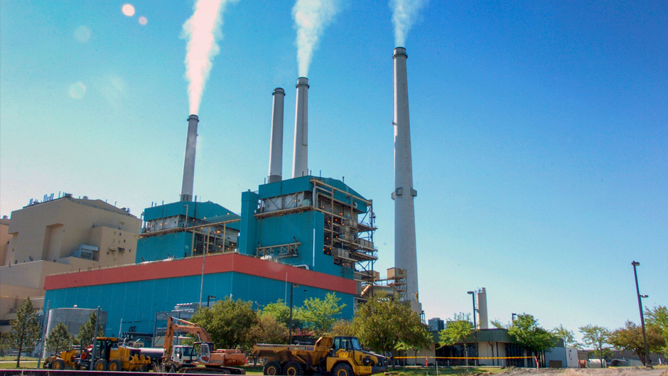 Gas emissions rises from a coal-burning power plant in Colstrip, Mont., July 1, 2013