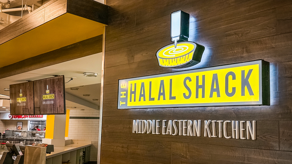 The Halal Shack at the Hurricane Food Court