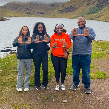 Jason Mizell joined UMSEDH in 2021 and his ongoing project in a remote village in the Calderas region in Ecuador is funded through a grant from the Center for Global Black Studies.