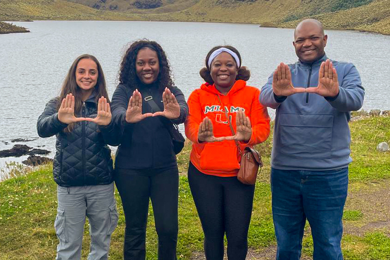 Jason Mizell joined UMSEDH in 2021 and his ongoing project in a remote village in the Calderas region in Ecuador is funded through a grant from the Center for Global Black Studies.