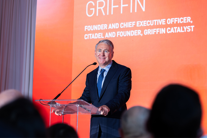 Entrepreneur Kenneth C. Griffin celebrated for his landmark $50 million gift to Sylvester 
