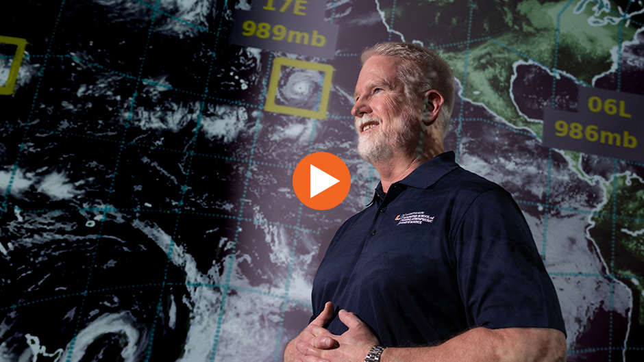 William Ramstrom, a senior software engineer at the Cooperative Institute for Marine and Atmospheric Studies, has been working to develop the Hurricane Analysis and Forecast System for the past five years.
