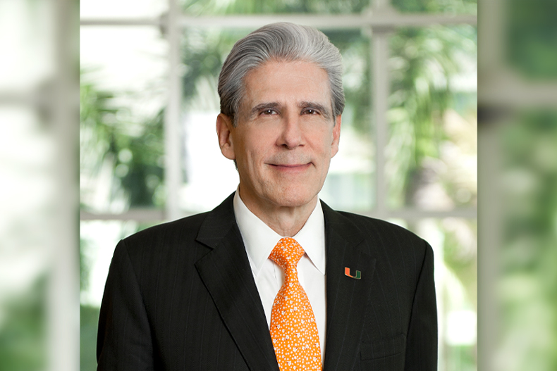 President Julio Frenk is leaving the University of Miami to serve as the next Chancellor of the University of California, Los Angeles.
