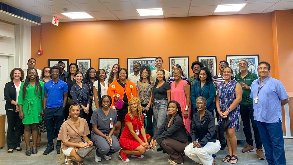 The Center for Global Black Studies and the summer training program at the Miller School of Medicine welcomed students from the U.S. Virgin Islands who are embarking on a career in cardiovascular health.