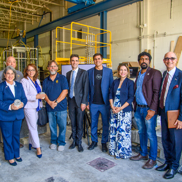 County leadership and researchers at Florida International University for the ClimateReady Tech Hub Announcement on Tuesday, July 2, 2024 