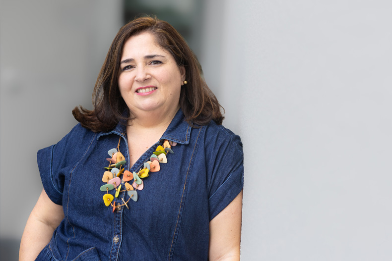 Marcia Gomez, lecturer at the School of Communication 