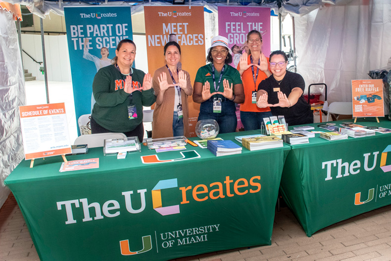 Faculty members and alumni take center stage at the 41st annual Miami Book Fair, Nov. 17-24, hosted by The U Creates.