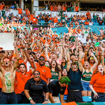 Taco Bell Student section