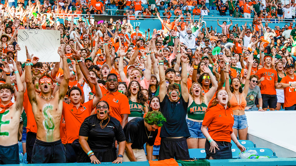 Taco Bell Student section