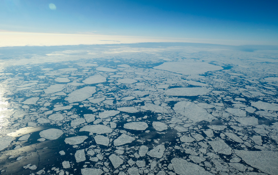 Arctic ice melt