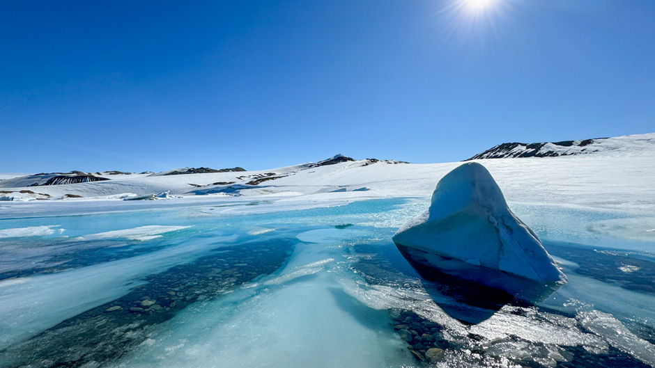 Arctic ice melt