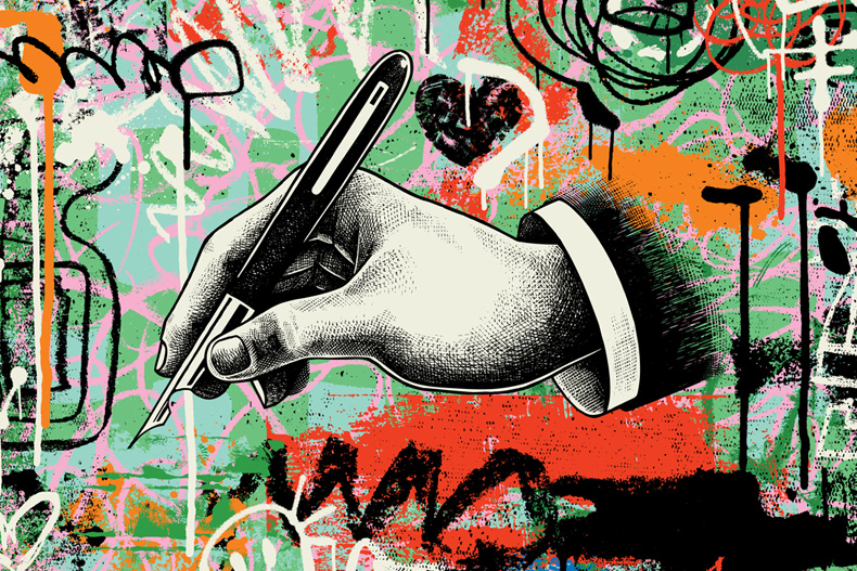 poetry graphic illustration 