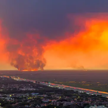 Everglades fire 