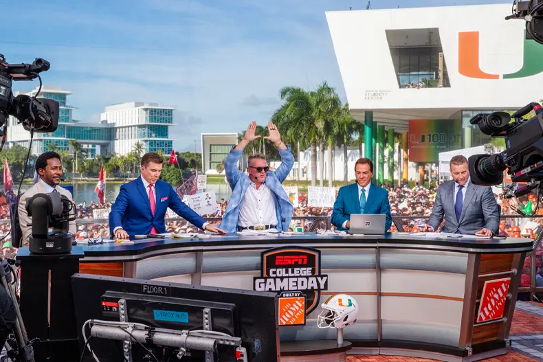 College GameDay at the U 2025