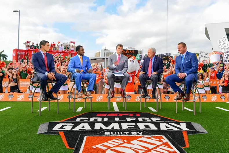 ESPN College Gameday at University of Miami