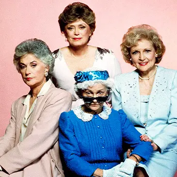 The Golden Girls television series portrait