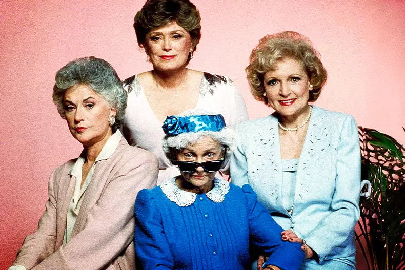 The Golden Girls television series portrait