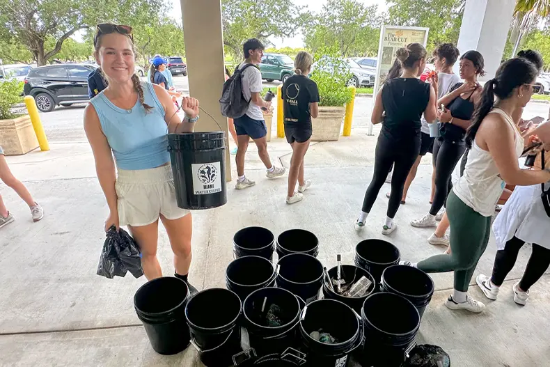 Beach microplastics 