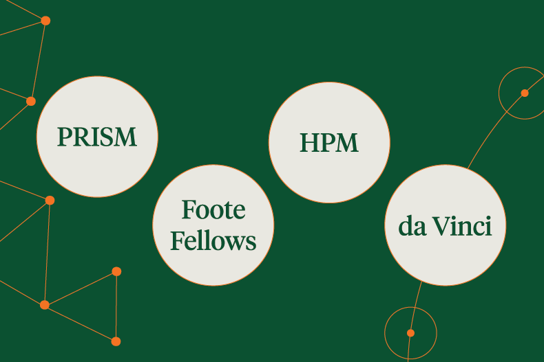 PRISM, Foote Fellows, HPM, da Vinci