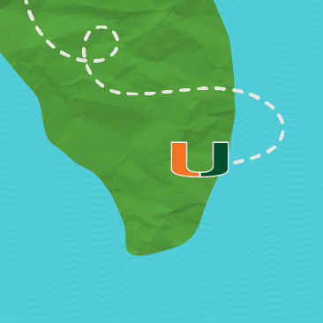 Turn your college road trip into an adventure University of Miami.  