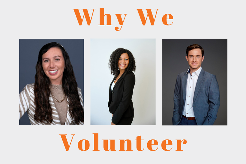why we volunteer collage 