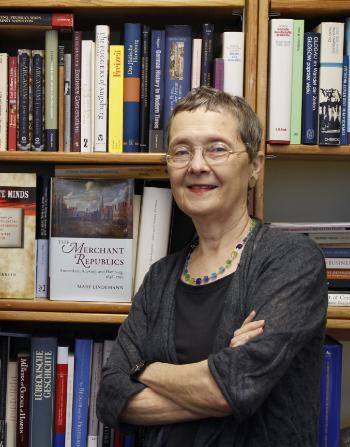 Mary Lindemann, Chair of the History Department at the University of Miami College of Arts and Sciences, is a recipient of the Humboldt Award. 
