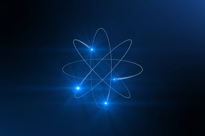 An image of an atom